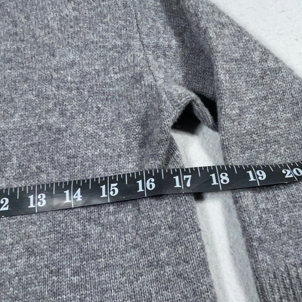 Halogen Cardigan Women XXS Petite Longline Open Front Wool Cashmere Minimalist - Picture 6 of 11